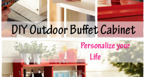 DIY Outdoor Buffet Cabinet