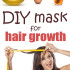 DIY mask for hair growth